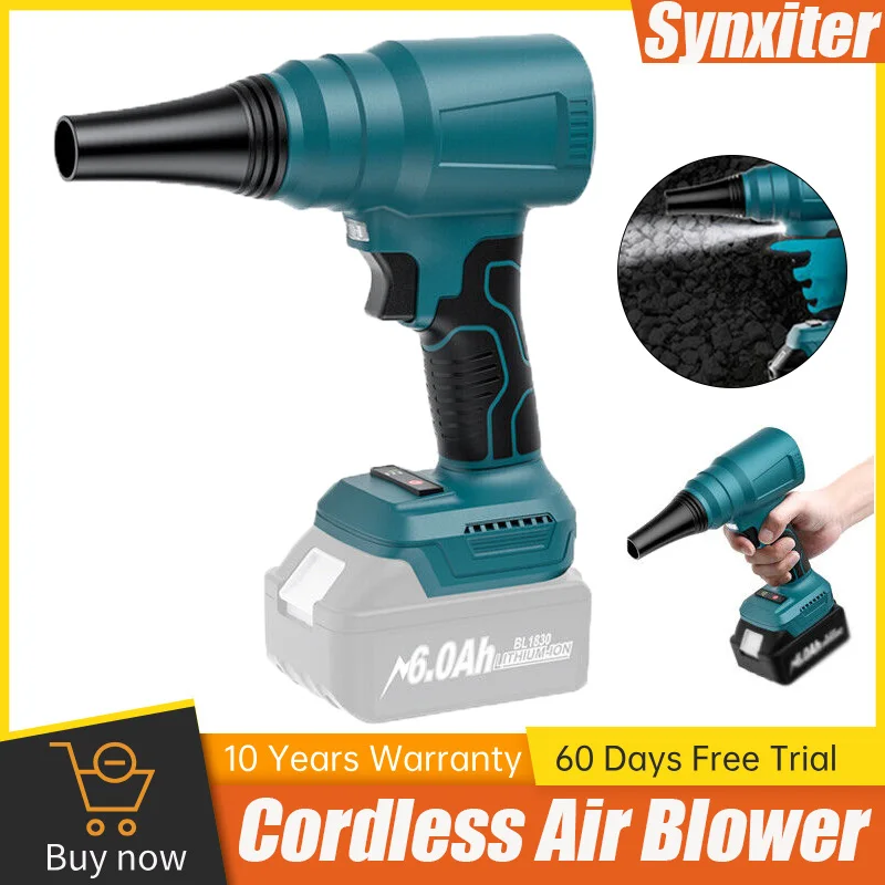 Cordless Electric Air Blower Turbo Jet Rechargeable Handheld Garden Leaf Blower Dust Blowing Tool For Makita 18V Battery
Cordless Electric Air Blower Turbo Jet Rechargeable Handheld Garden Leaf Blower Dust Blowing Tool For Makita 18V Battery