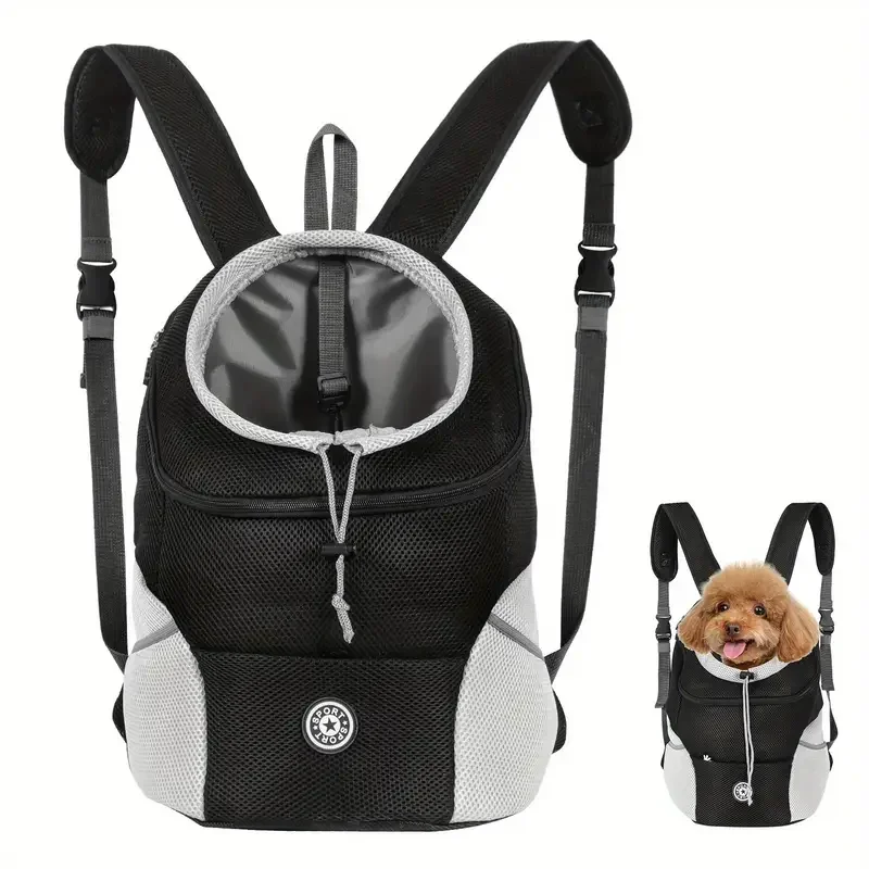 New Dog Pet Backpack Comfortable Carrier Travel Hiking Bag Front Pack Breathable Adjustable Straps for Small Medium Dogs Cats
New Dog Pet Backpack Comfortable Carrier Travel Hiking Bag Front Pack Breathable Adjustable Straps for Small Medium Dogs Cats