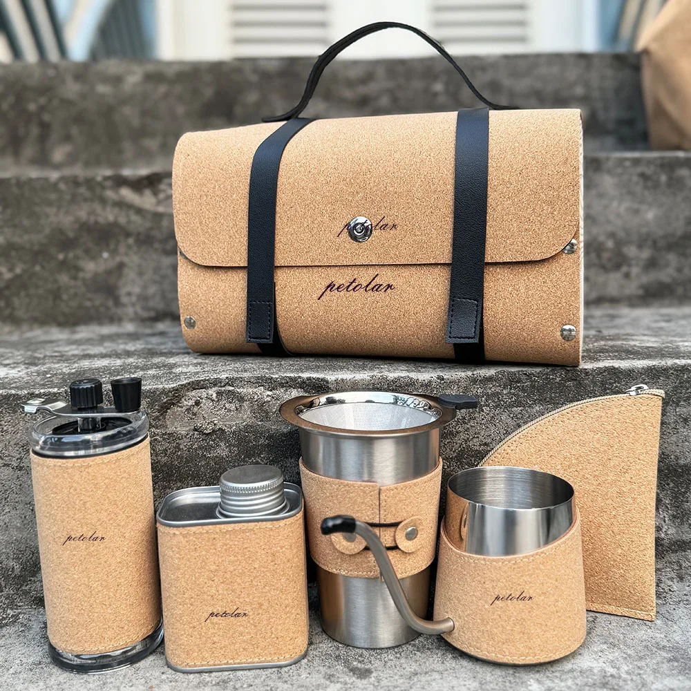 Travel camping hand-brewed coffee set, full set of outdoor coffee tools hand-ground
Travel camping hand-brewed coffee set, full set of outdoor coffee tools hand-ground