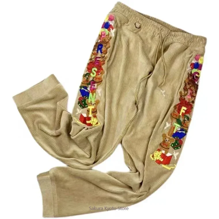 DOUBLET Retro Heavy Embroidery Loose Trendy Corduroy Casual Pants
DOUBLET Retro Heavy Embroidery Loose Trendy Corduroy Casual Pants