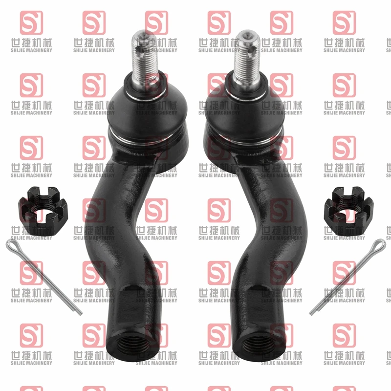 2 Pcs Left & Right Outer Tie Rod Ends For TOYOTA RAV4 II (_A2_) 2001 - 2005 45046-49095 45047-49095 ES3654 ES3655
2 Pcs Left & Right Outer Tie Rod Ends For TOYOTA RAV4 II (_A2_) 2001 - 2005 45046-49095 45047-49095 ES3654 ES3655
