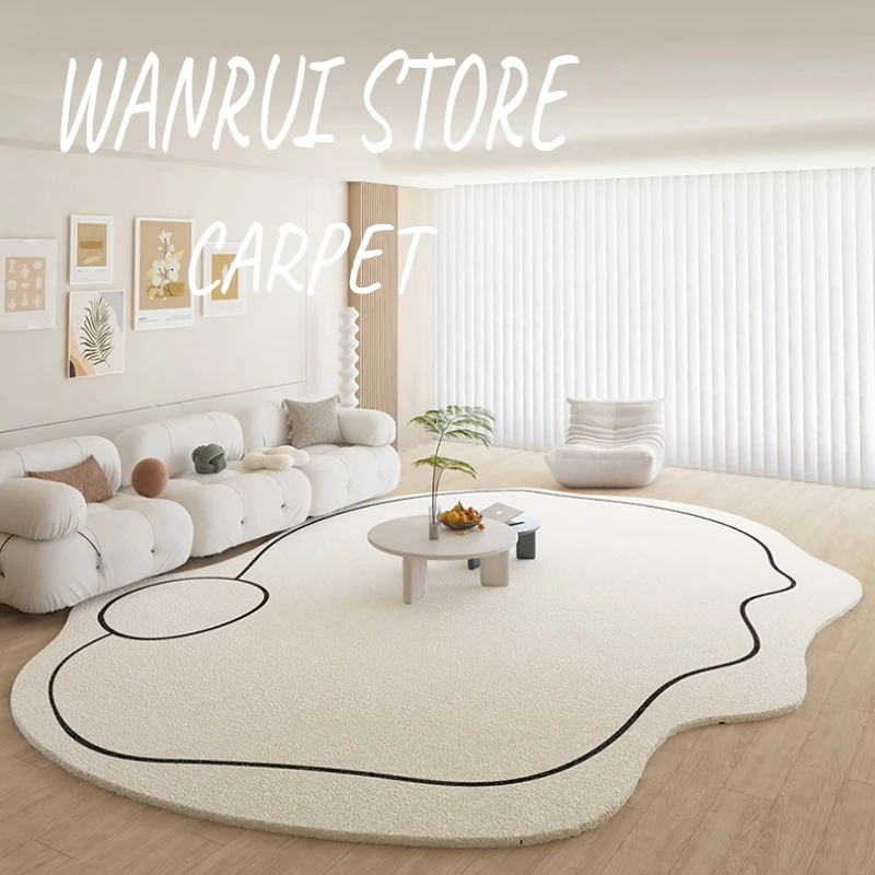 Living Room Carpet Cute Clouds Cream Style Irregular Shape Bedroom Bedside Decoration Mat Leisure Area Soft Rugs Ковер Tapis 러그
Living Room Carpet Cute Clouds Cream Style Irregular Shape Bedroom Bedside Decoration Mat Leisure Area Soft Rugs Ковер Tapis 러그
