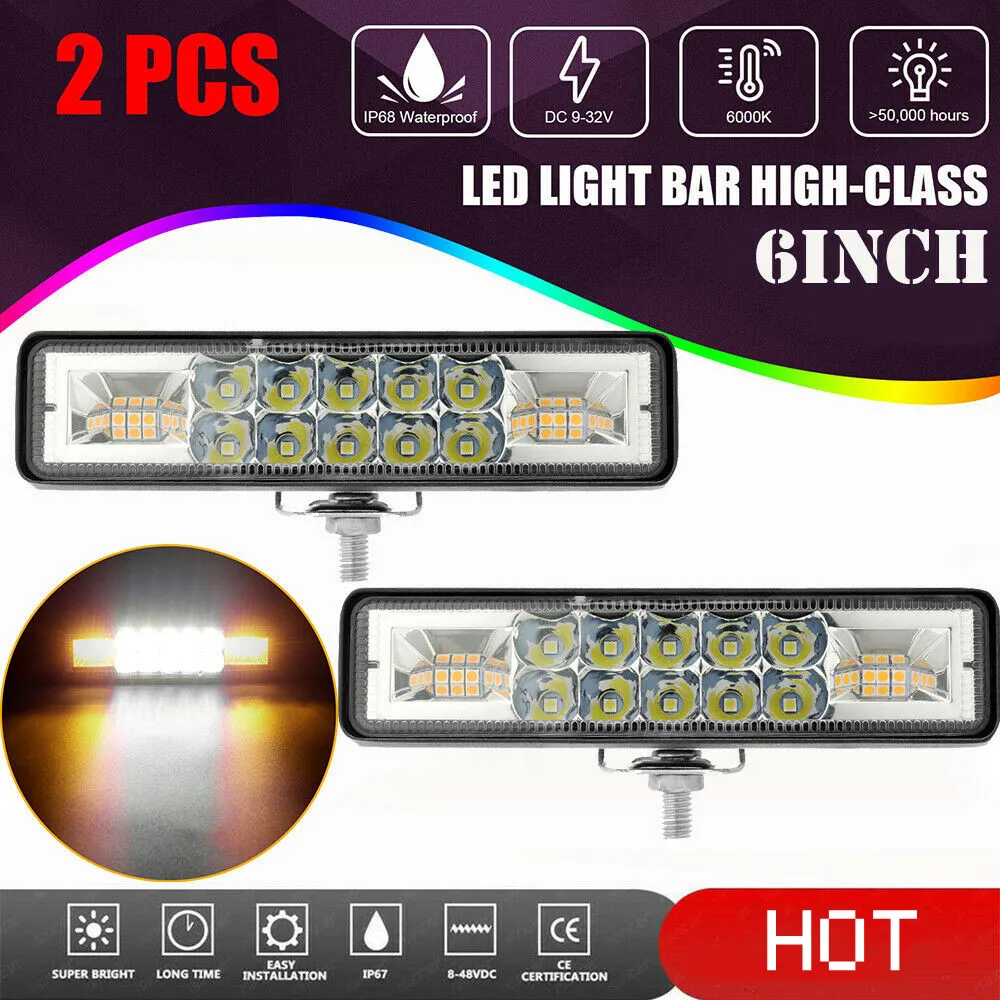 300W LED Work Light Bar Flood Light For Driving Lamp Offroad Truck SUV 12V 24V 6inch Car Lights Automobiles Parts Accessories
300W LED Work Light Bar Flood Light For Driving Lamp Offroad Truck SUV 12V 24V 6inch Car Lights Automobiles Parts Accessories