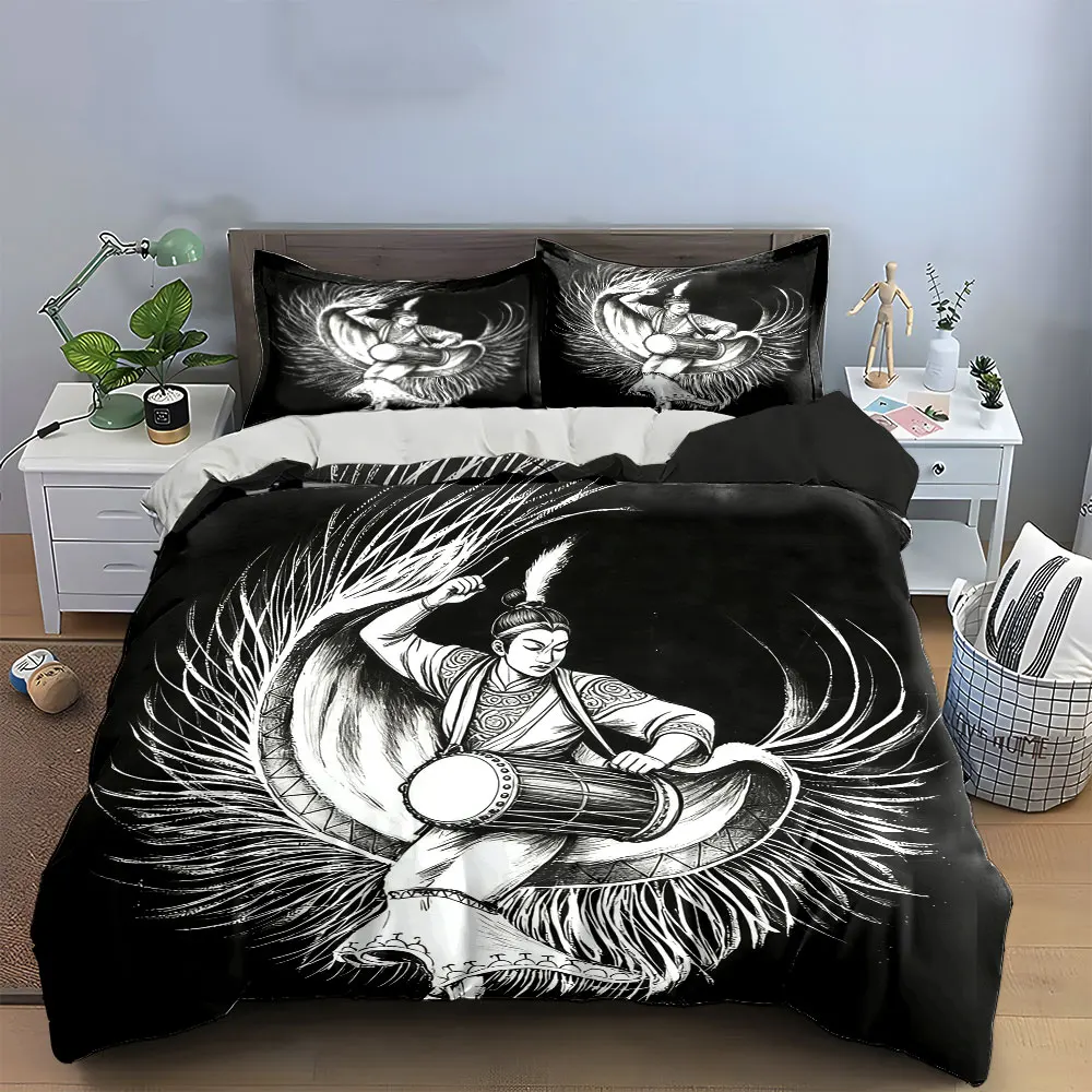 "Traditional Dancer Art Set Decoration" Soft Comfortable Duvet Cover Bedding Set Included 1*Duvet Cover & 2*Pillowcases, gift
"Traditional Dancer Art Set Decoration" Soft Comfortable Duvet Cover Bedding Set Included 1*Duvet Cover & 2*Pillowcases, gift