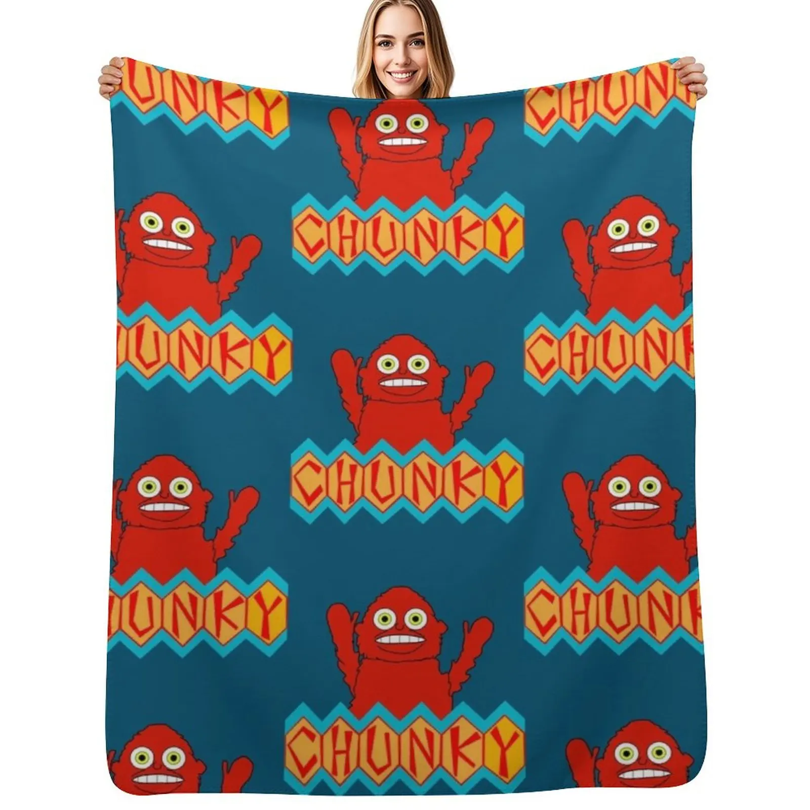 Chunky Throw Blanket Year Round Soft Comfortable Blanket for Home
Chunky Throw Blanket Year Round Soft Comfortable Blanket for Home