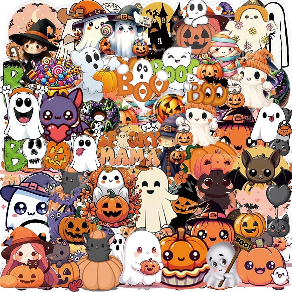 10/30/50pcs Cute Cartoon Halloween Series Stickers Funny Creative Sticker for Kids Toy Laptop Luggage Phone Graffiti Decals Pack 
10/30/50pcs Cute Cartoon Halloween Series Stickers Funny Creative Sticker for Kids Toy Laptop Luggage Phone Graffiti Decals Pack