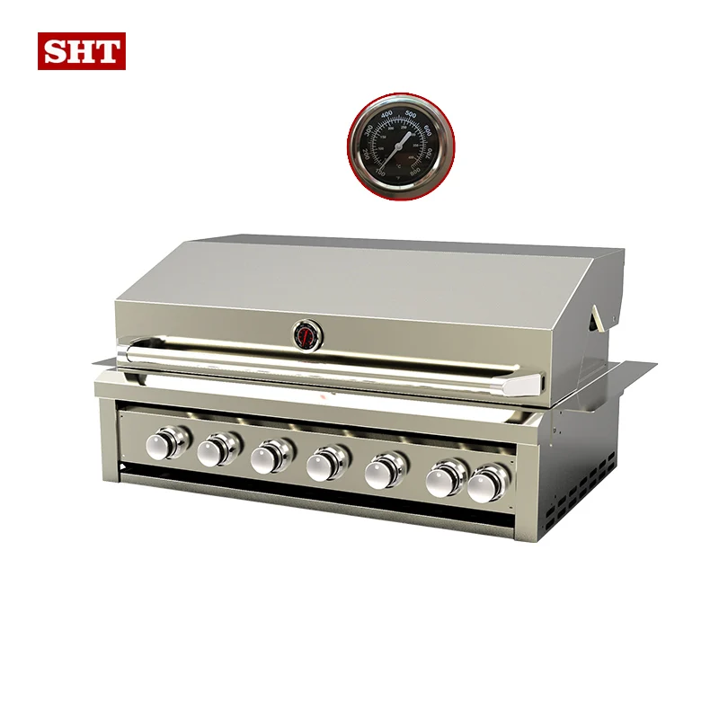 Outdoor Kitchen Barbecue Machine Barbeque 7 Burner Stainless Steel 304 Built In BBQ Gas Grill For Football Fan Zone Parties
Outdoor Kitchen Barbecue Machine Barbeque 7 Burner Stainless Steel 304 Built In BBQ Gas Grill For Football Fan Zone Parties