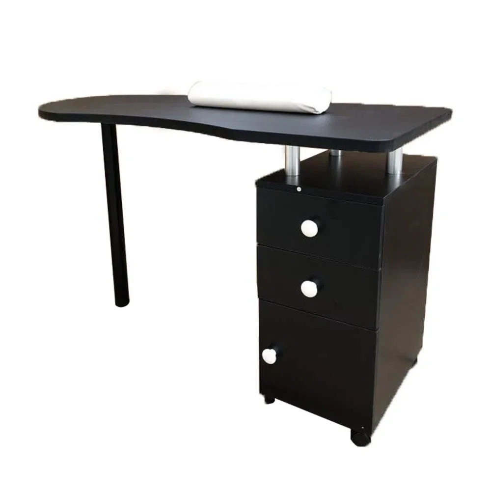 Nail Table, Professional Manicure Table Nail Desk Station with Wheels for Beauty.
Nail Table, Professional Manicure Table Nail Desk Station with Wheels for Beauty.