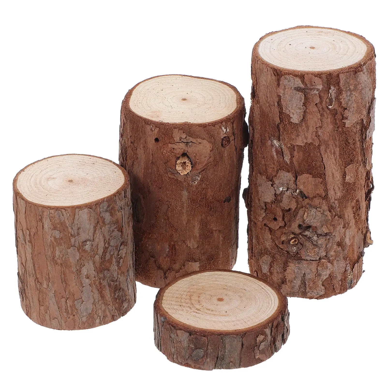 4 Pcs Hamster Cage Logs Wood Stump Board Tree Bark Decor Accessories Carving Habitat Platform
4 Pcs Hamster Cage Logs Wood Stump Board Tree Bark Decor Accessories Carving Habitat Platform