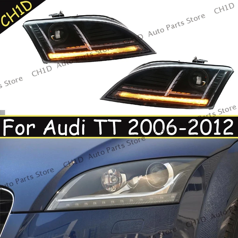 Audi Auto Parts For AUDI TT 2006-2012 Emitting Diode Headlight TTRS Headlight Dynamic Steering Signal Turn Signal
Audi Auto Parts For AUDI TT 2006-2012 Emitting Diode Headlight TTRS Headlight Dynamic Steering Signal Turn Signal