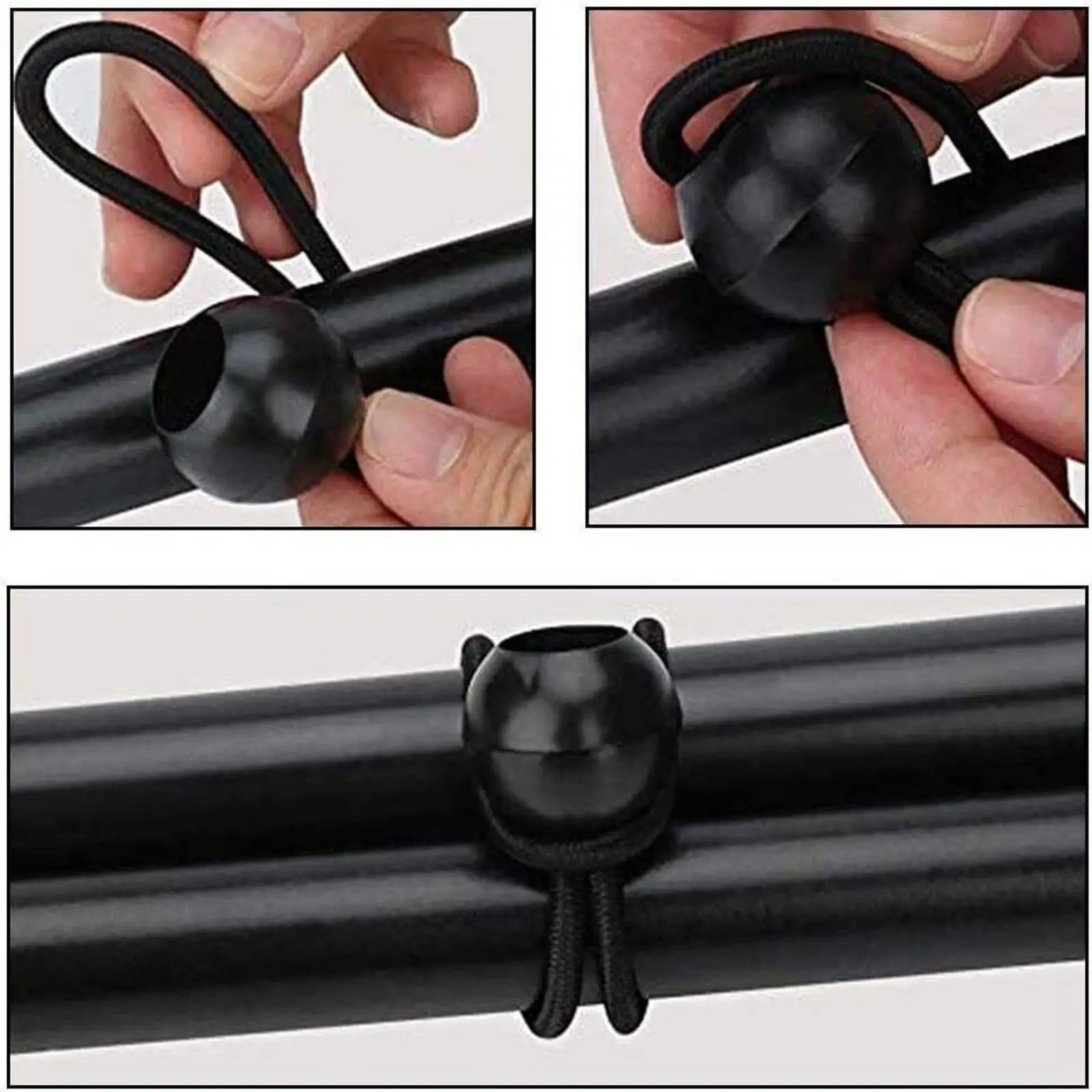 100 Pack Tent Bungee Ball Stretch Cords 6 Inches for Holding Hoses and Wire
100 Pack Tent Bungee Ball Stretch Cords 6 Inches for Holding Hoses and Wire