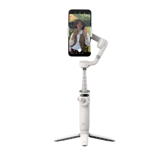 Insta360 Flow Pro Creator Bundle Grey Foldable AI Phone Gimbal DockKit 360 Pan Tracking Free Tilt Mode Built-in Tripod
Insta360 Flow Pro Creator Bundle Grey Foldable AI Phone Gimbal DockKit 360 Pan Tracking Free Tilt Mode Built-in Tripod