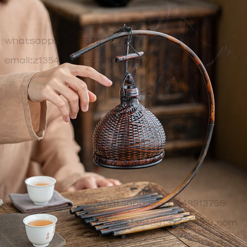 Bamboo retro incense burner Indoor aromatherapy burner Antique home incense insert tea ceremony ornament pendant incense
Bamboo retro incense burner Indoor aromatherapy burner Antique home incense insert tea ceremony ornament pendant incense