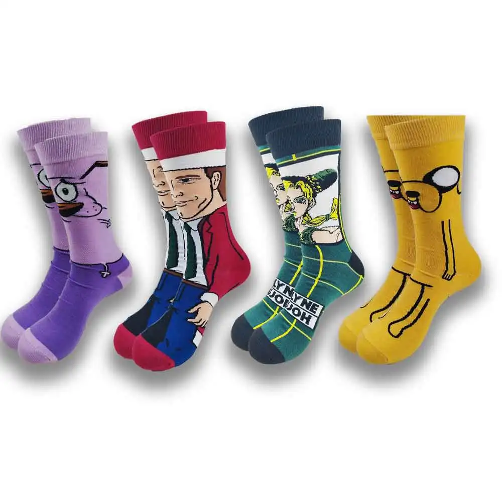 Оптом и в розницу всеми вида модных мужских носков с героями мультфильмов весной и осенью носят теплые и удобные носки. 
Оптом и в розницу всеми вида модных мужских носков с героями мультфильмов весной и осенью носят теплые и удобные носки.