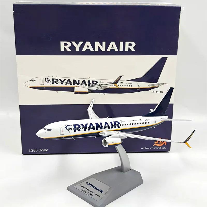JFOX 1/200 Scale B737-800 G-RUKN Alloy Aircraft Model For Toys Gifts Collection Adult Souvenir Decoration
JFOX 1/200 Scale B737-800 G-RUKN Alloy Aircraft Model For Toys Gifts Collection Adult Souvenir Decoration