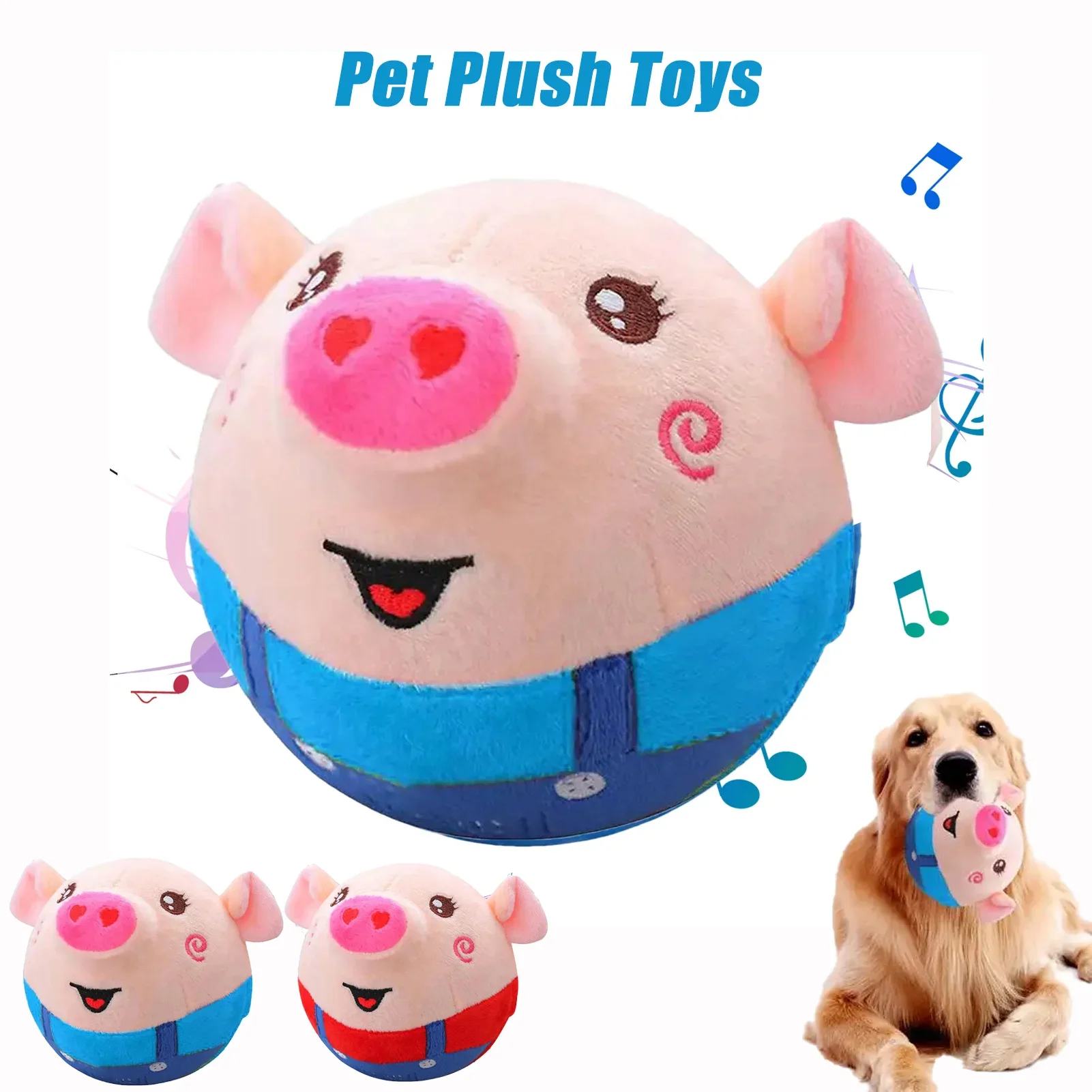 Electronic Moving Pet Plush Toy For Dog Cat Jump Balls USB Rechargeable Automatic Toys Playing Interactive Plush Toy For Dog
Electronic Moving Pet Plush Toy For Dog Cat Jump Balls USB Rechargeable Automatic Toys Playing Interactive Plush Toy For Dog