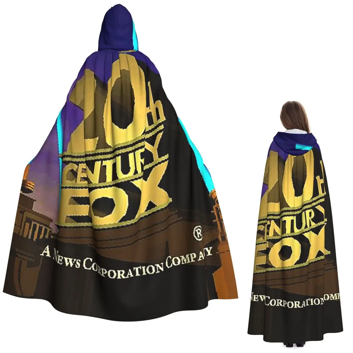 20th Century Fox Classic Long Hooded Cloak Witch Medieval Costume Cosplay Cape HalloweenParty Adult Unisex
20th Century Fox Classic Long Hooded Cloak Witch Medieval Costume Cosplay Cape HalloweenParty Adult Unisex