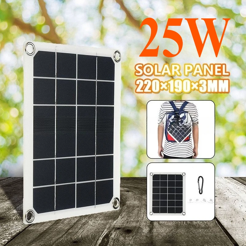 25W Monocrystalline Solar Panel | Semi-Flexible Phone Charger | Outdoor Portable PV Power Bank 
25W Monocrystalline Solar Panel | Semi-Flexible Phone Charger | Outdoor Portable PV Power Bank