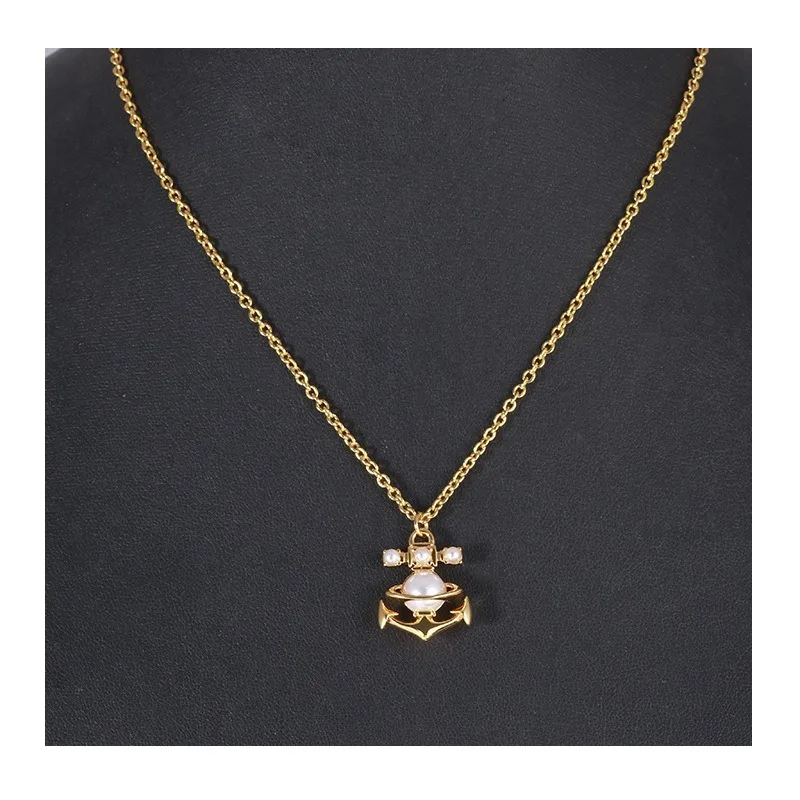 Accessories Fashion Creative Three-dimensional Anchor Inlaid Pearl Planet Series Personalized Necklace Mixed Batch
Accessories Fashion Creative Three-dimensional Anchor Inlaid Pearl Planet Series Personalized Necklace Mixed Batch