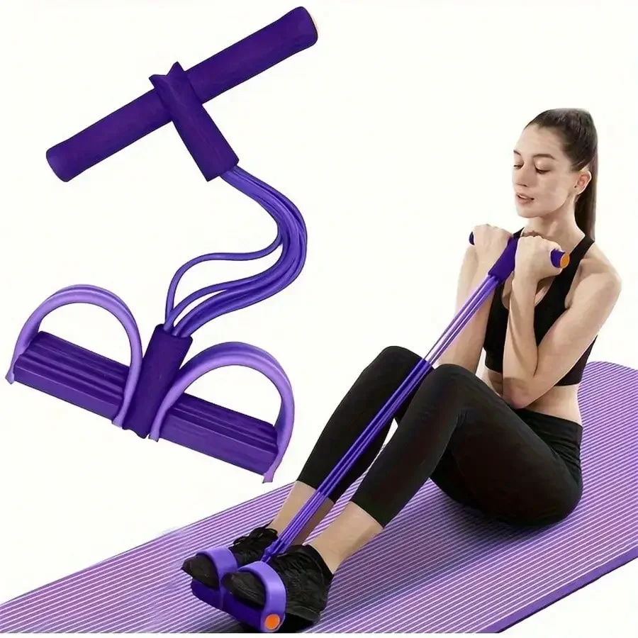 6pcs Elastic Yoga Resistance Bands - Purple PVC Exercise Bands For Core, Arms And Legs Training, Home Fitness Equipment,
6pcs Elastic Yoga Resistance Bands - Purple PVC Exercise Bands For Core, Arms And Legs Training, Home Fitness Equipment,