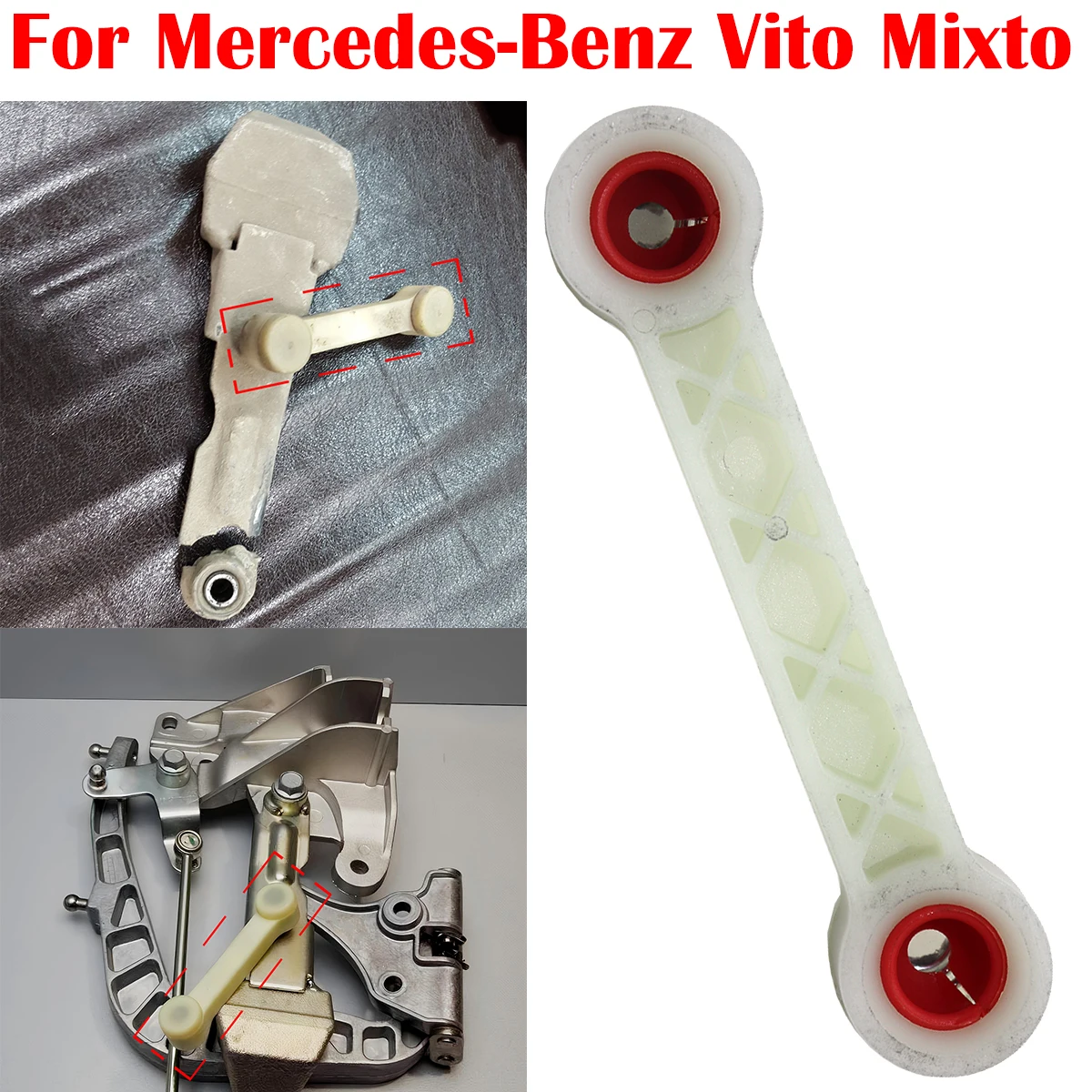 MT Gear Shifter Cable Linkage Lever Connecting link Selector End Rod Bush Fix For Mercedes-Benz Vito Mixto 2003-2014 392670017
MT Gear Shifter Cable Linkage Lever Connecting link Selector End Rod Bush Fix For Mercedes-Benz Vito Mixto 2003-2014 392670017