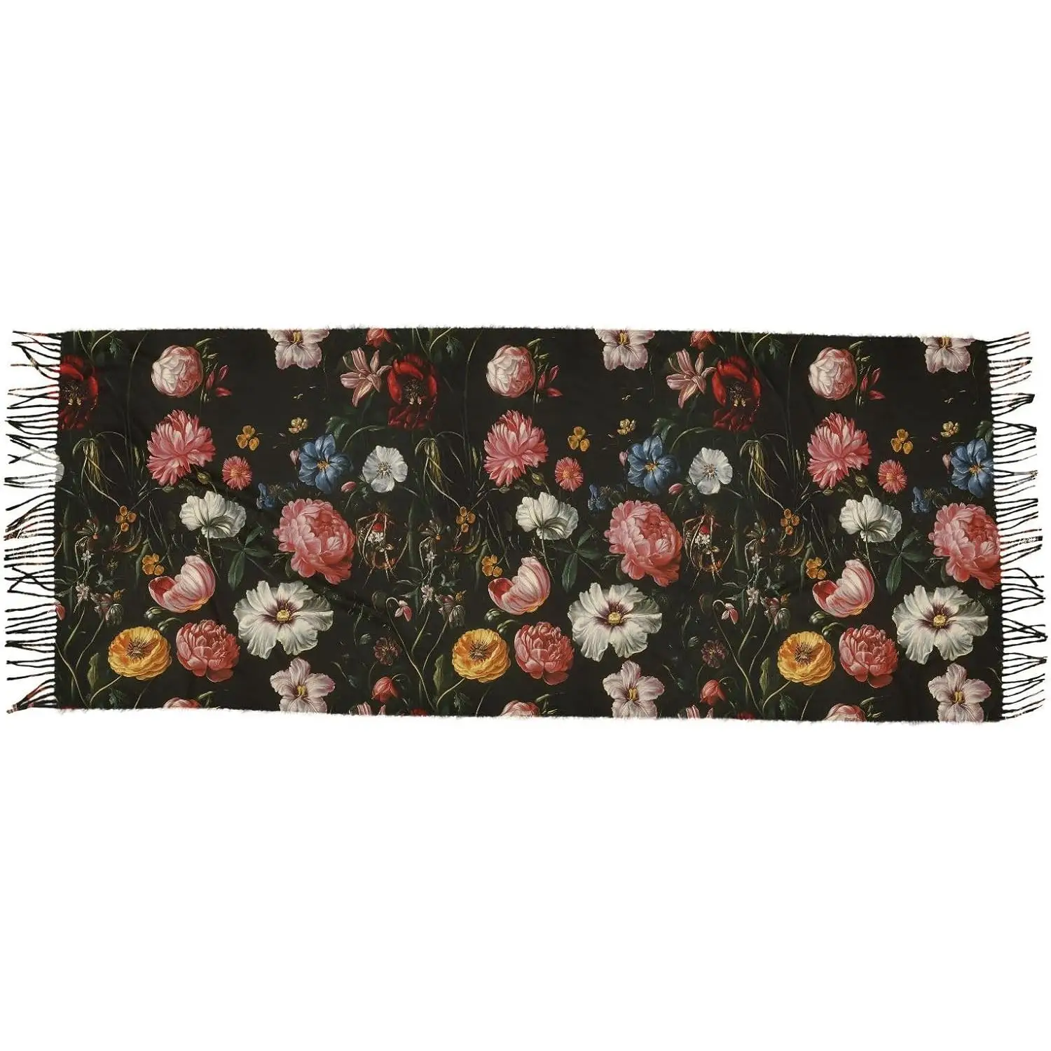 Women's Pashminas Scarf Vintage Flowers Print, Shawls Wrap Lightwight with Tassel for Evening Dress Dinner Party
Women's Pashminas Scarf Vintage Flowers Print, Shawls Wrap Lightwight with Tassel for Evening Dress Dinner Party
