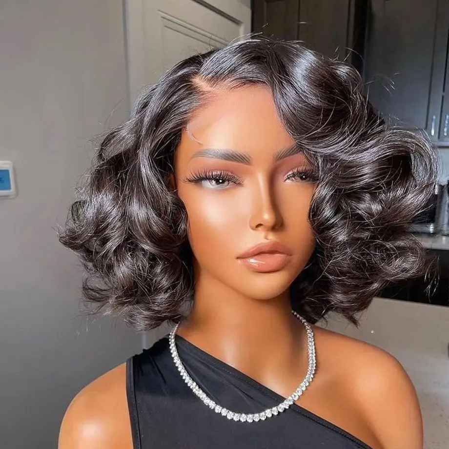 Body Wave Lace Frontal Human Hair Wigs 13x4 Transparent Lace Frontal Wig Brazilian Human Hair Wigs Short Bob Hair Wig Human Hair
Body Wave Lace Frontal Human Hair Wigs 13x4 Transparent Lace Frontal Wig Brazilian Human Hair Wigs Short Bob Hair Wig Human Hair