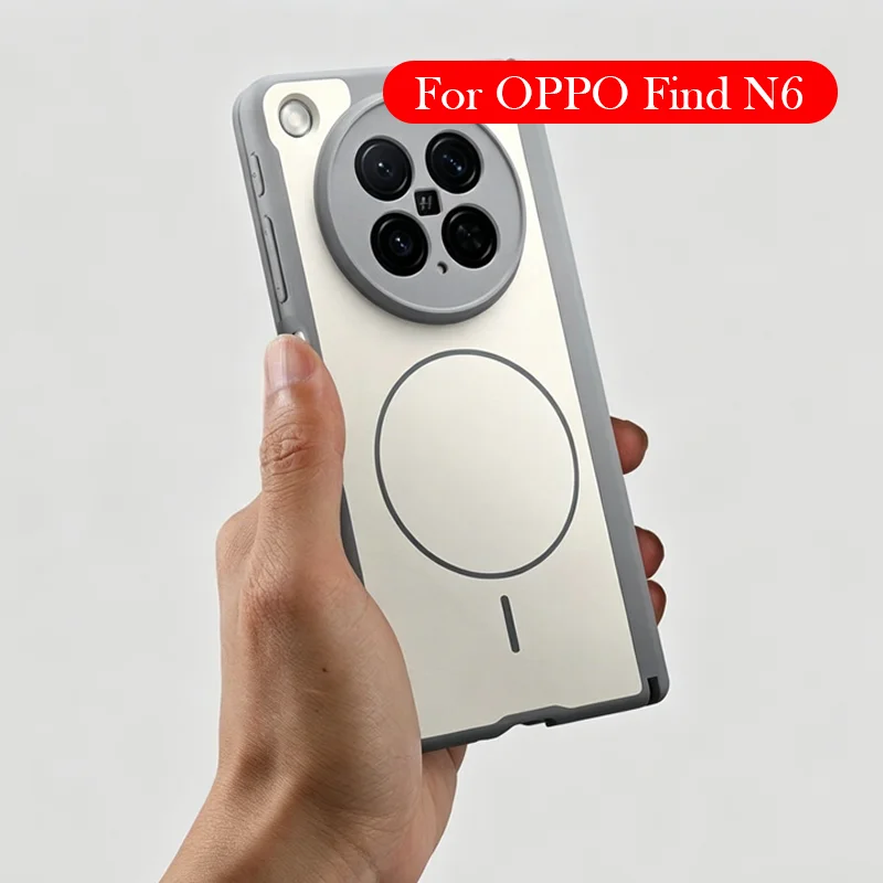 Magnetic Case For OPPO Find N6 Wireless Charging Back Cover Case for OPPO FIND N6
Magnetic Case For OPPO Find N6 Wireless Charging Back Cover Case for OPPO FIND N6