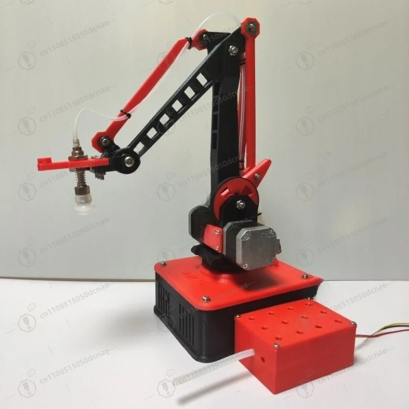 Mini Open Source Stepper Robot Arm Red Version Teaching Handle Operation Gcode & USB Communication Module
Mini Open Source Stepper Robot Arm Red Version Teaching Handle Operation Gcode & USB Communication Module