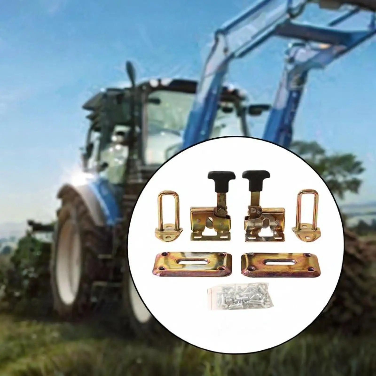 2 шт. Замки для дверей погрузчиков, профессиональные, сверхмощные, в комплекте для сборки
2 шт. Замки для дверей погрузчиков, профессиональные, сверхмощные, в комплекте для сборки