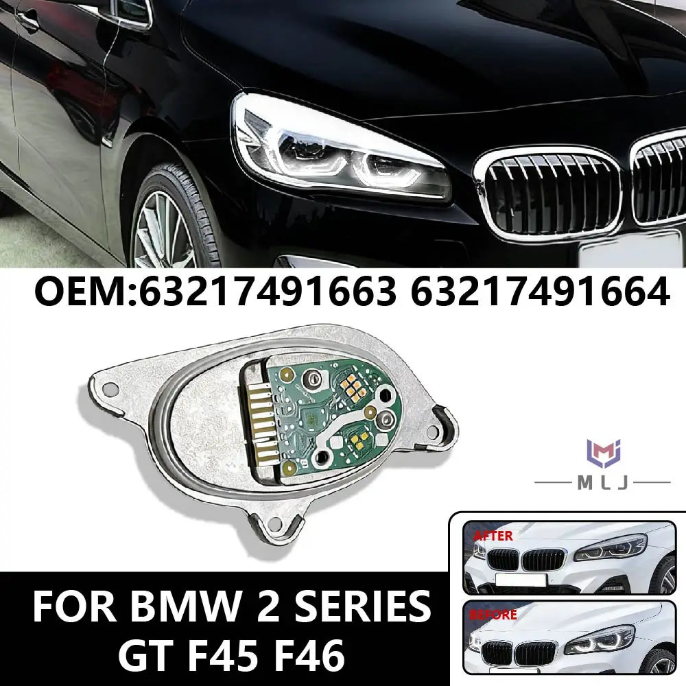 LED Angel Eye Module turn signal Control Computer FOR BMW 2 Series GT F45 F46 2017-2019 OE 63217491663 63217491664 Car headlight
LED Angel Eye Module turn signal Control Computer FOR BMW 2 Series GT F45 F46 2017-2019 OE 63217491663 63217491664 Car headlight