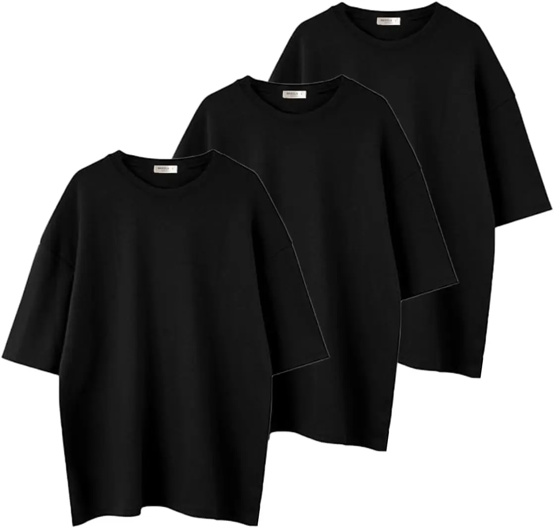 3 шт. мужские футболки большого размера с заниженными плечами, мягкие повседневные свободные футболки из 100% хлопка с круглым вырезом, базовая футболка с короткими рукавами, мужские топы
3 шт. мужские футболки большого размера с заниженными плечами, мягкие повседневные свободные футболки из 100% хлопка с круглым вырезом, базовая футболка с короткими рукавами, мужские топы