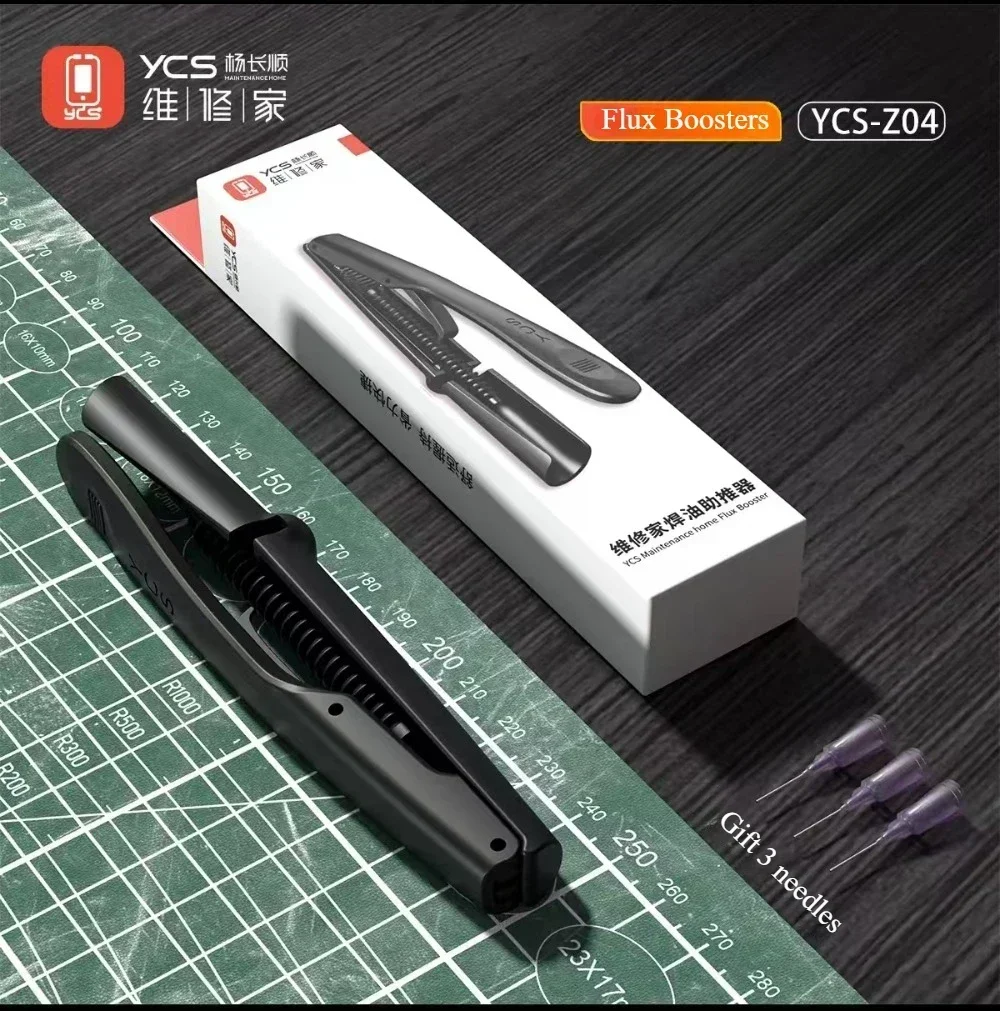 YCS-Z04 Syringe Welding Oil Booster Rod - Precise & Flexible Control for Soldering & PCB BGA Repair Tools
YCS-Z04 Syringe Welding Oil Booster Rod - Precise & Flexible Control for Soldering & PCB BGA Repair Tools