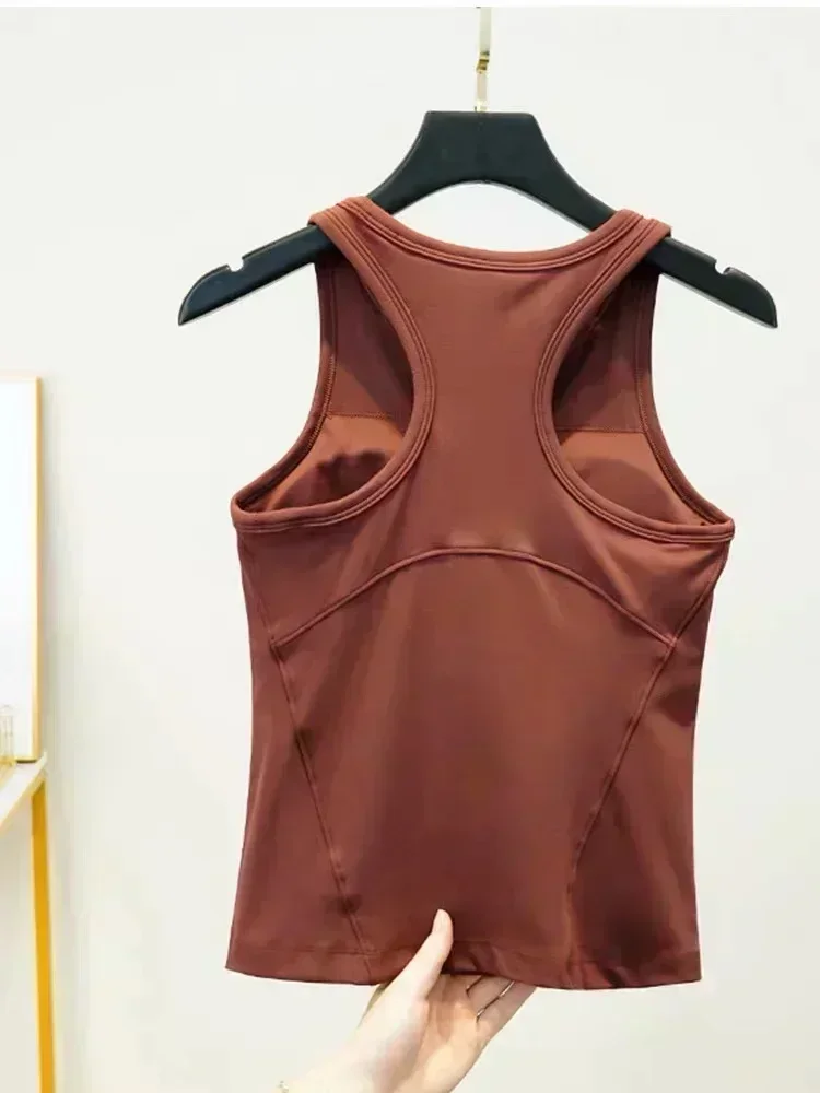 Lemon Women's Waist-Length Racerback Tank Top Buttery-soft Four-way Stretch Tight Fit Yoga Shirts Summer Breathable Sports Vest
Lemon Women's Waist-Length Racerback Tank Top Buttery-soft Four-way Stretch Tight Fit Yoga Shirts Summer Breathable Sports Vest