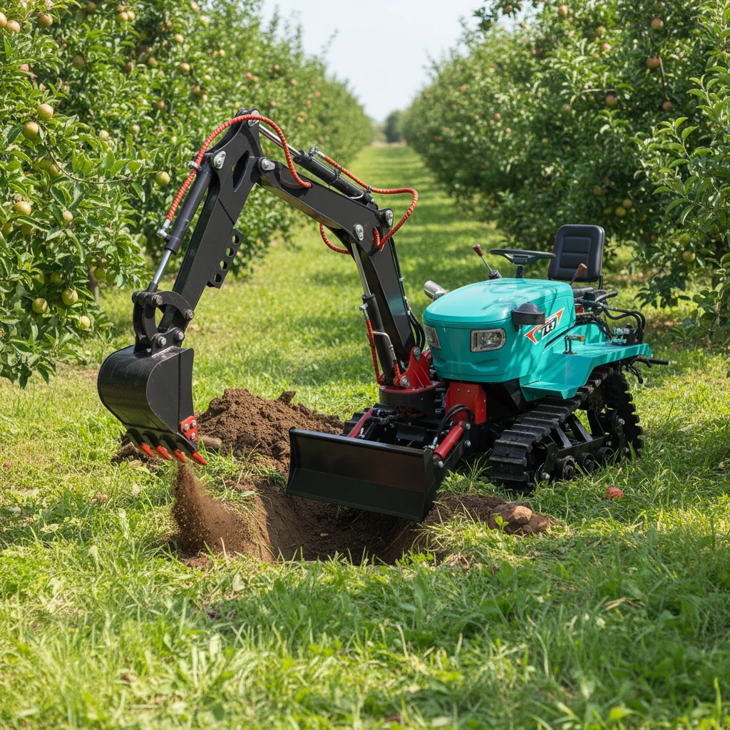 Crawler Tractor 25HP 35HP 50HP Mini Agricultural Farm Machine Diesel Rubber Track Rotary Tiller Plowing Cultivator Equipment
Crawler Tractor 25HP 35HP 50HP Mini Agricultural Farm Machine Diesel Rubber Track Rotary Tiller Plowing Cultivator Equipment