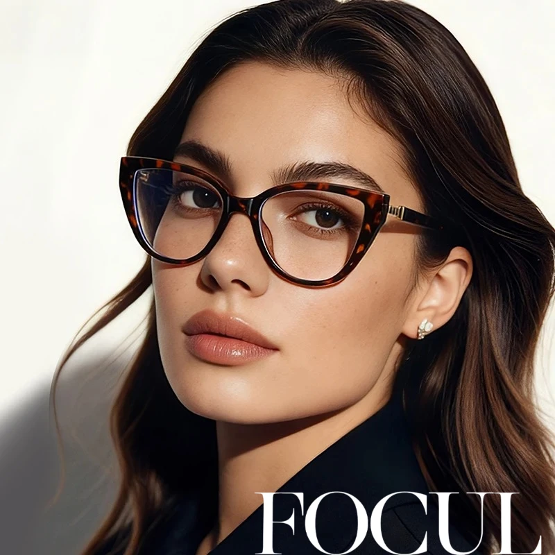 FOCUL TR90 Transparent Progressive Photochromic Myopia Eyeglasses Cat Eye Women Glasses Customized Prescription Optical Eyewear
FOCUL TR90 Transparent Progressive Photochromic Myopia Eyeglasses Cat Eye Women Glasses Customized Prescription Optical Eyewear