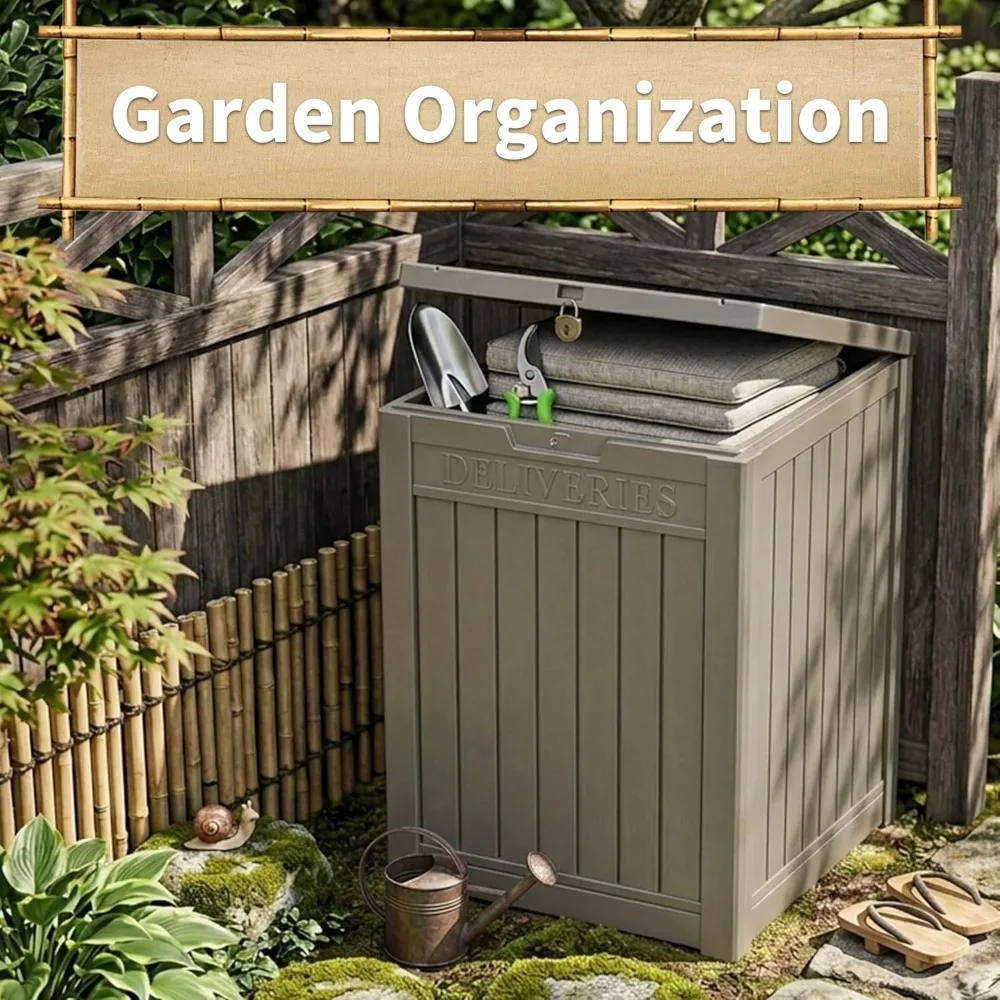 Package Delivery Box, Lockable Resin Outdoor Package, Waterproof Deck Box for Porches, Patios, Indoor & Outdoor, Customized
Package Delivery Box, Lockable Resin Outdoor Package, Waterproof Deck Box for Porches, Patios, Indoor & Outdoor, Customized