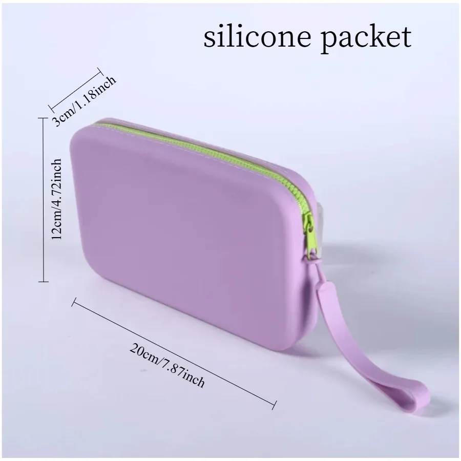 Square large-capacity silicone storage bag, portable travel cosmetics and toiletries storage bag, multi-functional digital stora
Square large-capacity silicone storage bag, portable travel cosmetics and toiletries storage bag, multi-functional digital stora
