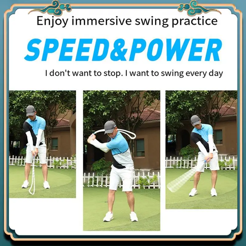 Latest Golf Swing Trainer Aid Portable Tempo Ball Practice Tool Golf Club Swing Practice Rope Posture Corrector For Beginners
Latest Golf Swing Trainer Aid Portable Tempo Ball Practice Tool Golf Club Swing Practice Rope Posture Corrector For Beginners