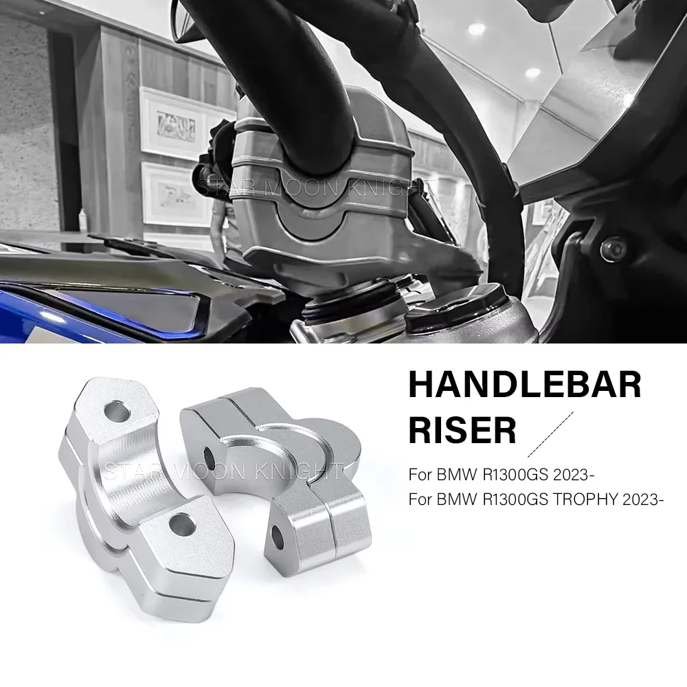 For BMW R 1300 GS Trophy R1300GS GS 1300 2023- Handlebar Risers Clamps Accessories Handle Bar Height Increaser Extension
For BMW R 1300 GS Trophy R1300GS GS 1300 2023- Handlebar Risers Clamps Accessories Handle Bar Height Increaser Extension