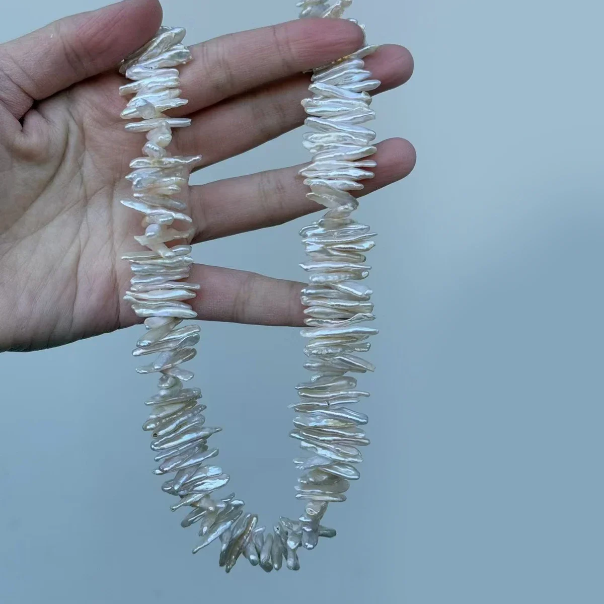 5-7x18-23mm6A светящийся гладкий натуральный пресноводный белый жемчуг в стиле барокко, нерегулярные ювелирные изделия, сделай сам, ожерелье, браслет, аксессуары
5-7x18-23mm6A светящийся гладкий натуральный пресноводный белый жемчуг в стиле барокко, нерегулярные ювелирные изделия, сделай сам, ожерелье, браслет, аксессуары