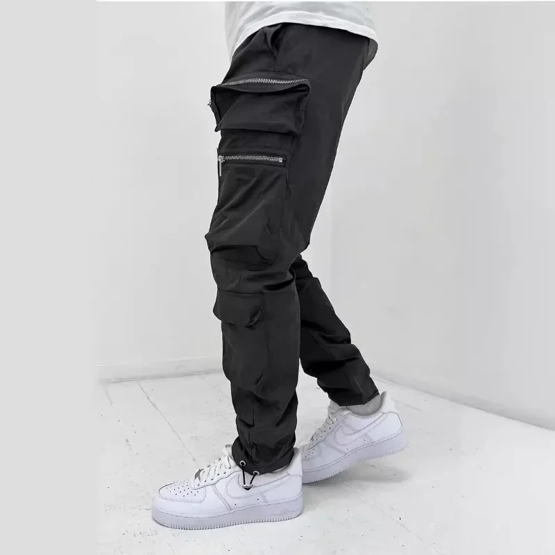 Casual Drawstring Joggers Cotton Lightweight Hiking Pants Outdoor Work Sweatpants Multi Pockets Cargo Pants for Men
Casual Drawstring Joggers Cotton Lightweight Hiking Pants Outdoor Work Sweatpants Multi Pockets Cargo Pants for Men
