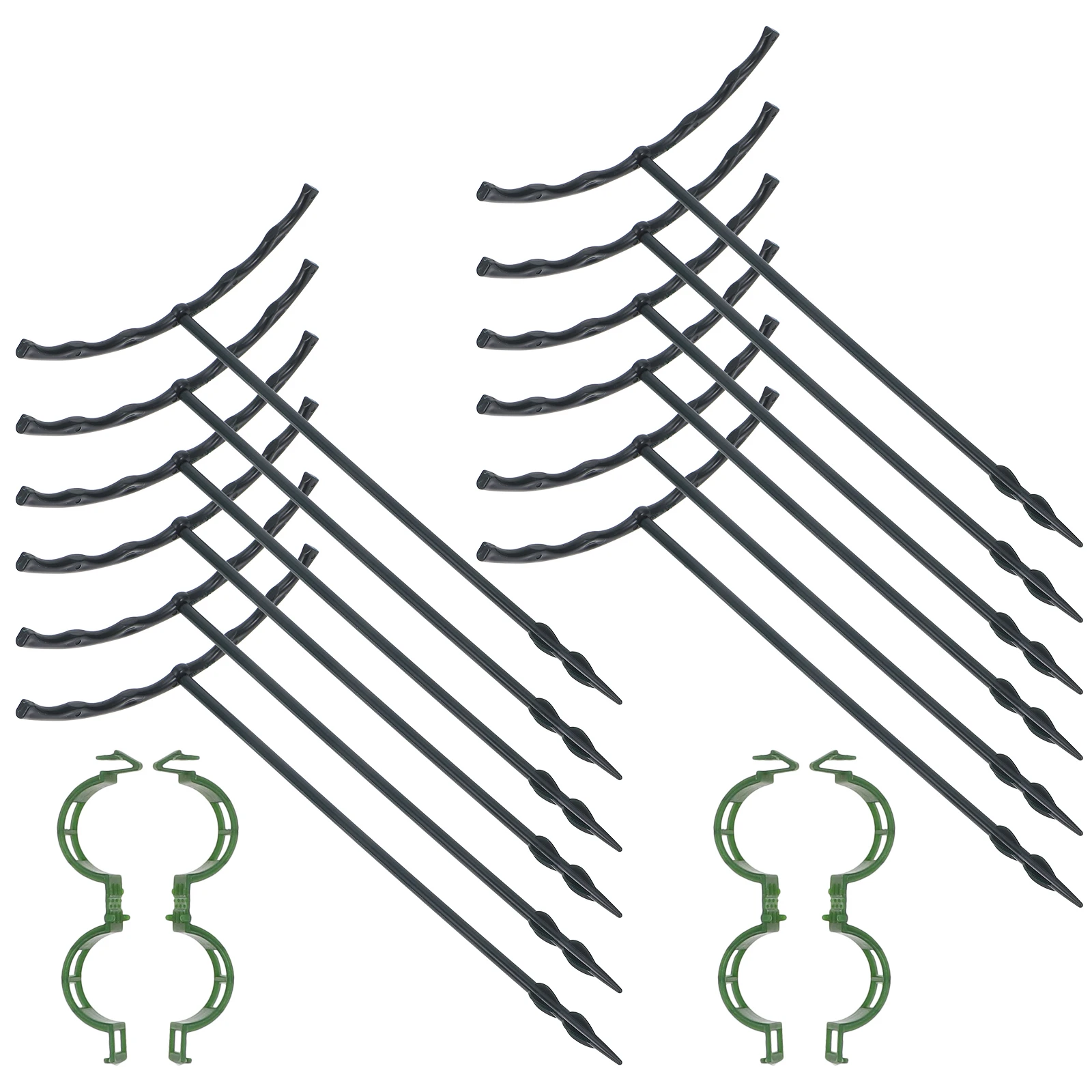 1 Set Pvc Plant Support Stakes Semicircular Garden Trellis With Clips For Climbing Vines Outdoor Indoor Plants Hydrangea Tomato
1 Set Pvc Plant Support Stakes Semicircular Garden Trellis With Clips For Climbing Vines Outdoor Indoor Plants Hydrangea Tomato
