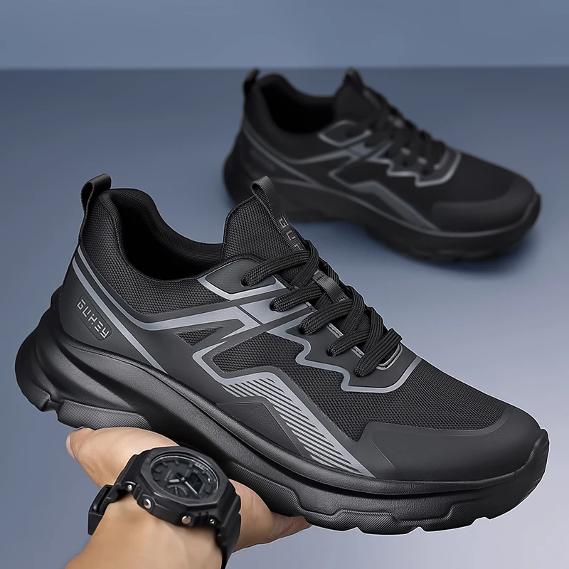Urban Trend Casual Shoes Men Soft Resilient Sole Breathable Upper Daily Outdoor Walking Comfortable Lace Up Male Sneakers
Urban Trend Casual Shoes Men Soft Resilient Sole Breathable Upper Daily Outdoor Walking Comfortable Lace Up Male Sneakers