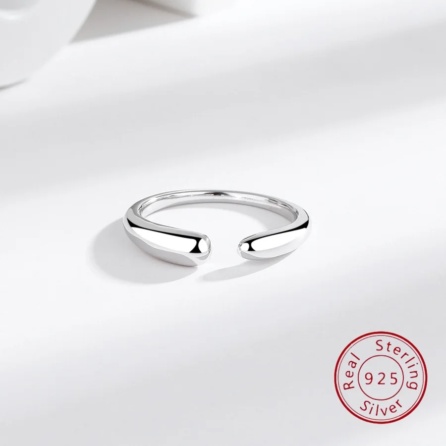 Korean Style S925 Sterling Silver Geometric Ring for Women - Fashionable, Elegant, Exquisite New Design - European & American St
Korean Style S925 Sterling Silver Geometric Ring for Women - Fashionable, Elegant, Exquisite New Design - European & American St