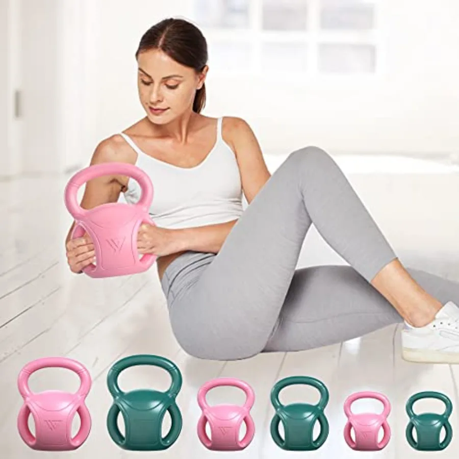 3 Handle Kettlebells Weight - Weight for Women Options 5 10 15 and for Russian Twists AB Exercise Weightlifting and Core Fitnes
3 Handle Kettlebells Weight - Weight for Women Options 5 10 15 and for Russian Twists AB Exercise Weightlifting and Core Fitnes
