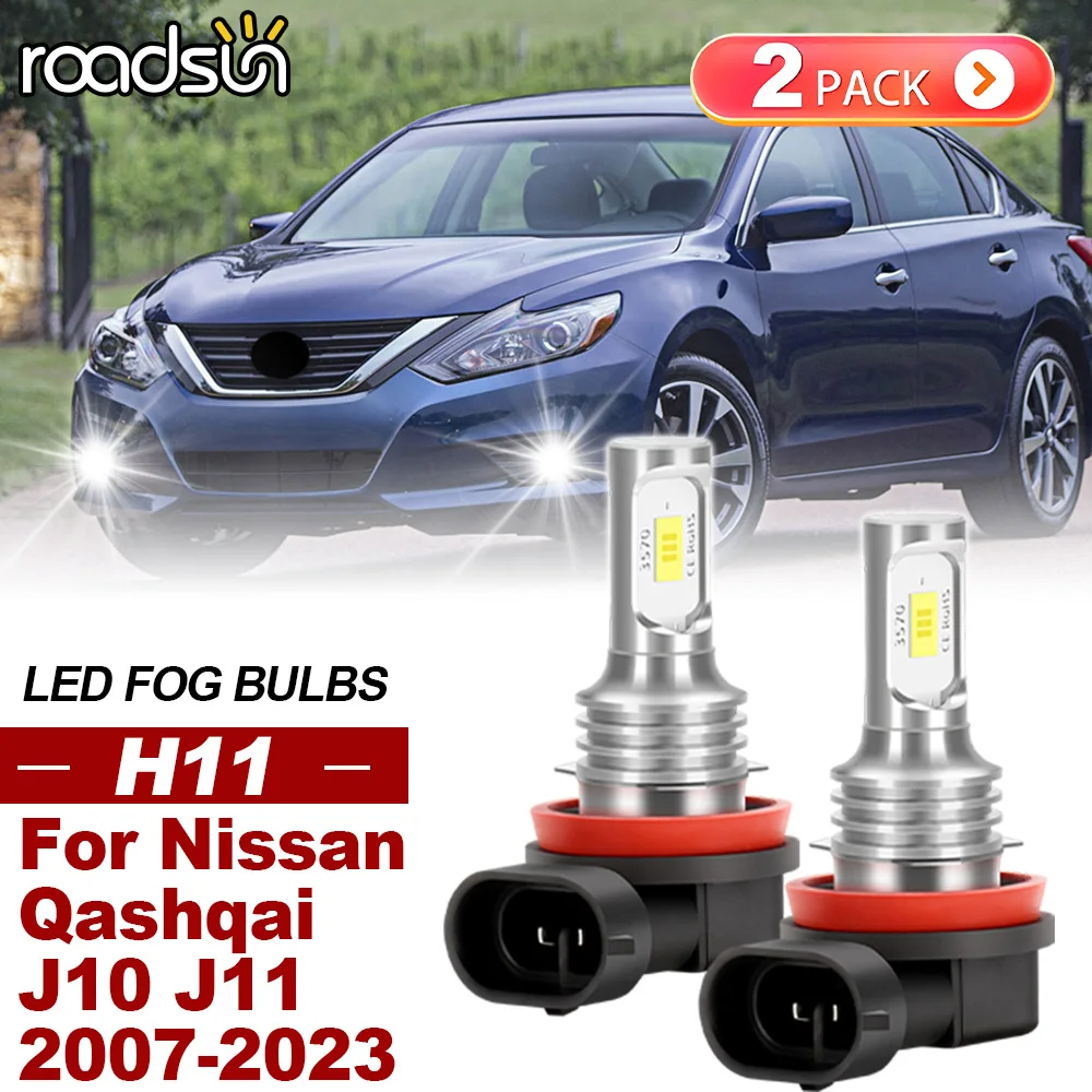 2pcs For Nissan Qashqai J10 J11 2007-2023 LED Fog Light 2008 2009 2010 2011 2012 2013 2014 2015 2016 2017 Canbus Accessories
2pcs For Nissan Qashqai J10 J11 2007-2023 LED Fog Light 2008 2009 2010 2011 2012 2013 2014 2015 2016 2017 Canbus Accessories