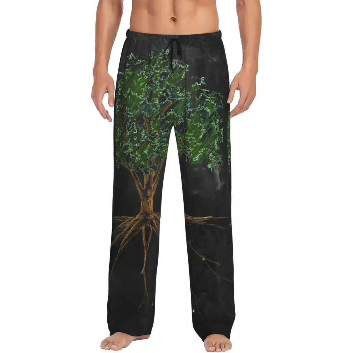 Custom Printed Men's Pajama Pants Tree Sketch Sleepwear Sleep Lounge Bottoms with Pockets
Custom Printed Men's Pajama Pants Tree Sketch Sleepwear Sleep Lounge Bottoms with Pockets