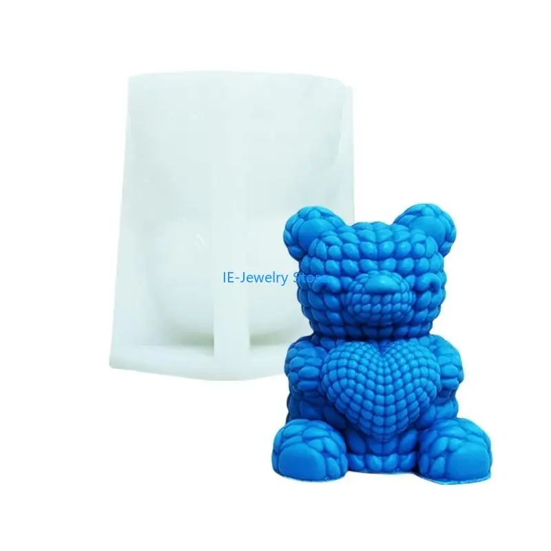 W8KF Bear Designs and Home Decors Artistic Bear Shaped Silicone Mould for Crafters in Home Decoration Crafts
W8KF Bear Designs and Home Decors Artistic Bear Shaped Silicone Mould for Crafters in Home Decoration Crafts