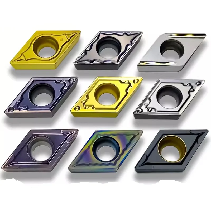 DCMT DCGT CNC Lathe External/Internal Turning Tool Metal Cutting Turning Carbide Inserts
DCMT DCGT CNC Lathe External/Internal Turning Tool Metal Cutting Turning Carbide Inserts